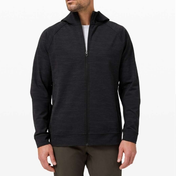 lululemon athletica Other - Lululemon City Sweat Full Zip Hoodie *Jacquard Black / Obsidian Large